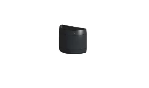 HalfMoon Planter in Smooth Finish