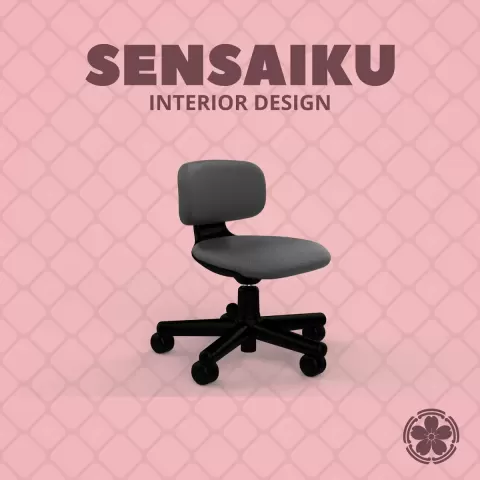 Miniature Replica 1:12 Konstantin Grcic 417. Vitra Rookie Chair for Miniature Dollhouse - 3D Print