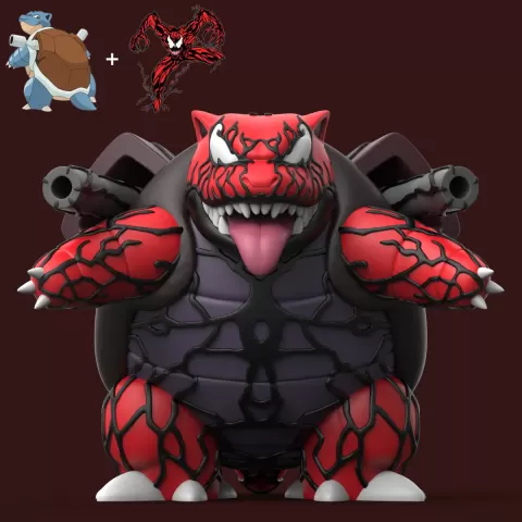 Venom Carnage Blastoise