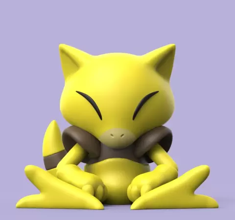 Abra (Easy Print No Supports)