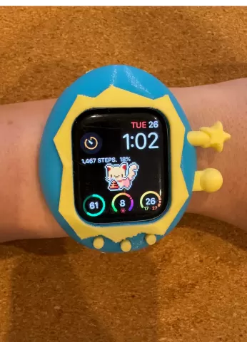 Tamagotchi case for Apple Watch - with strap