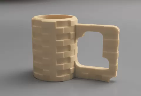 brickwork 330ml can mug no supports needed