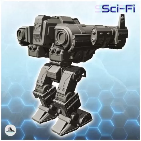 Childir combat robot (9) - Future Sci-Fi SF Post apocalyptic Tabletop Scifi