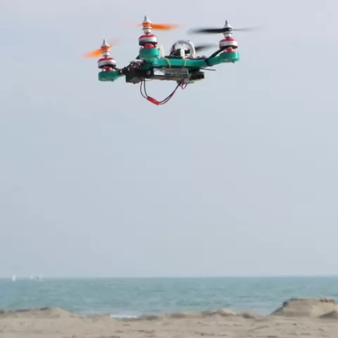microX20 3D printed Quadrocopter