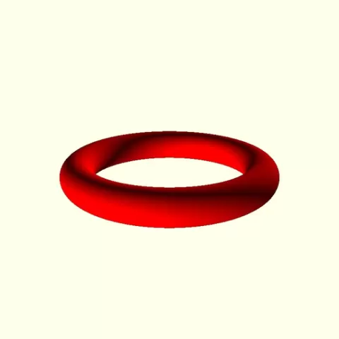 Parametric O-Ring (Torus)