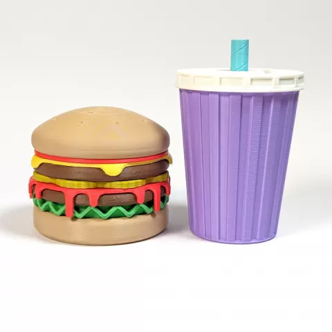 Nice Buns Burger and Milkshake Boxes by Clockspring