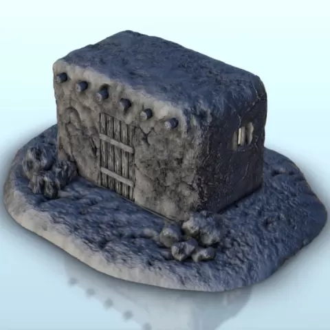 Desert shelter 18 - Modern WW2 Cold Era Afghanistan Iraq North Africa Afrikakorps Tunisia Lybia Desert by Hartolia Miniatures