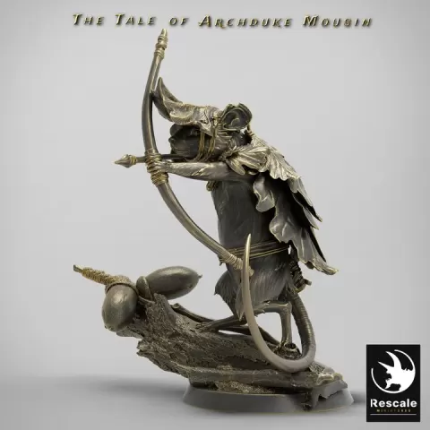 Mouse Bow draw by Rescale Miniatures