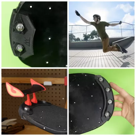 Bustin Boards YoFace V3 Hybrid Tailsaver + Nosesaver by Devin Enrique Büchele de Montes