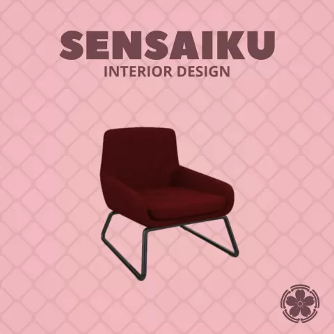 Miniature Replica 1:12 Busk + Hertzog 306. Softline Fotel Coco Chair for Miniature Dollhouse - 3D P