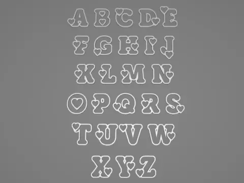 LuvLetters - sclpt Master3d
