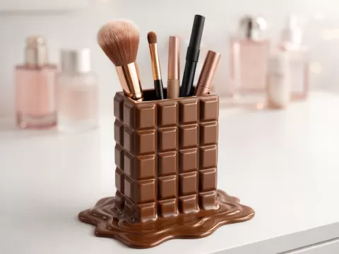 Chocolate Makeup - Pen Organizer