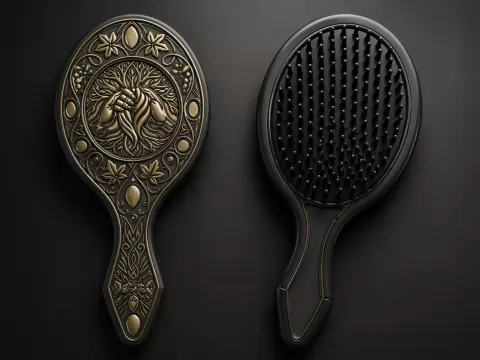 Mother’s Day Hairbrush – Embrace of Love - Tema305