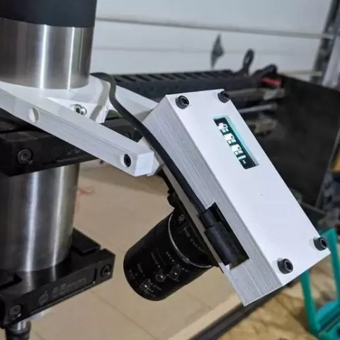 Pi Zero2 HQ Camera Case (w/ 65mm spindle mount for CNC)