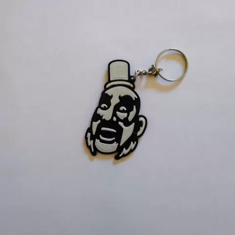 captain spaulding keychain
