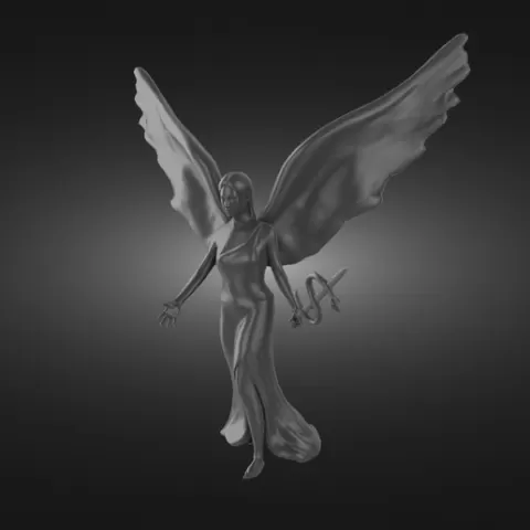 Angel with sword