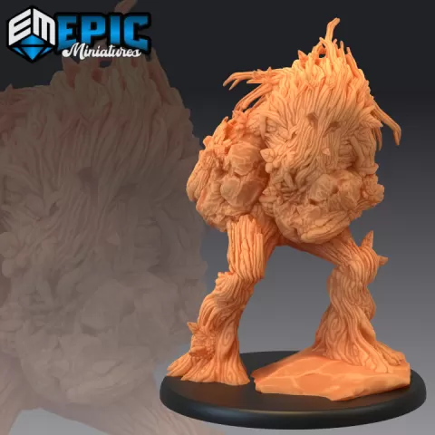 Shambling Mound Rock / Array of Tentacles / Giant Plant / Marsh Nature Guardian / Jungle Swamp Encounter by Epic-Miniatures