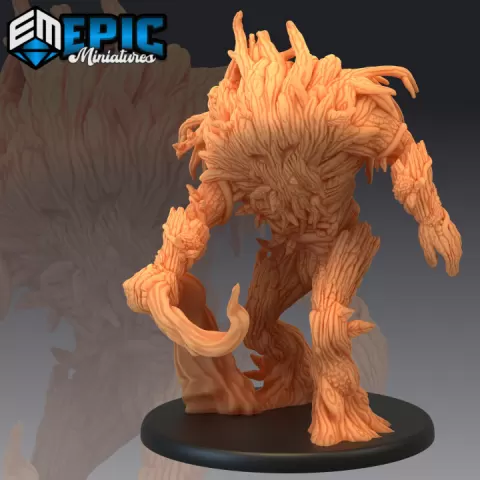 Shambling Mound / Array of Tentacles / Giant Plant / Marsh Nature Guardian / Jungle Swamp Encounter by Epic-Miniatures