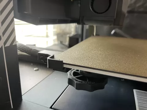 Build plate corner guides for Elegoo Neptune 4 and 4 Pro