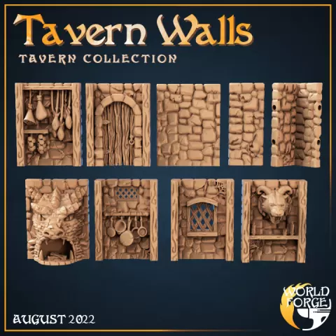 Tavern Walls by Embernell Studio
