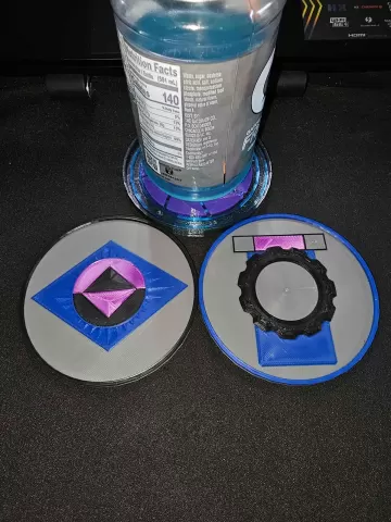 ReBoot Inspired Coaster Set