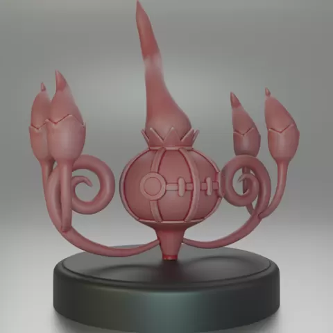 609- Chandelure Pokemon Figure