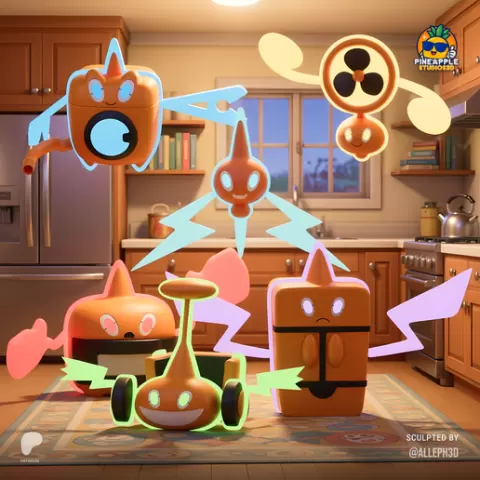Rotom All Forms bundle Multicolor