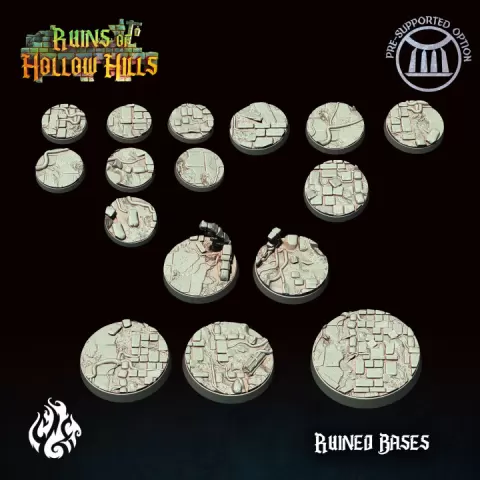 Ruined Themed Bases - Ruins of Hollow Hills by Crippled God Foundry