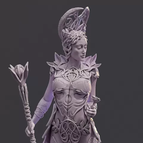 The Lady of the Sacred Groove by TheSurrealFactory