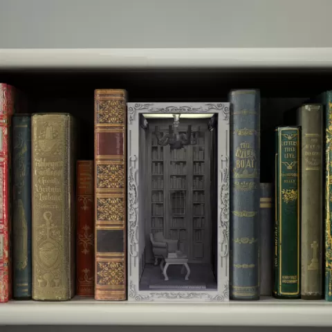 Library Booknooks 2 by Crosslances