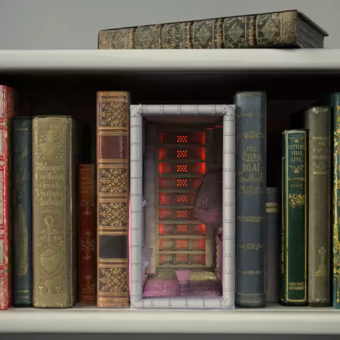 Slums Booknooks by Crosslances