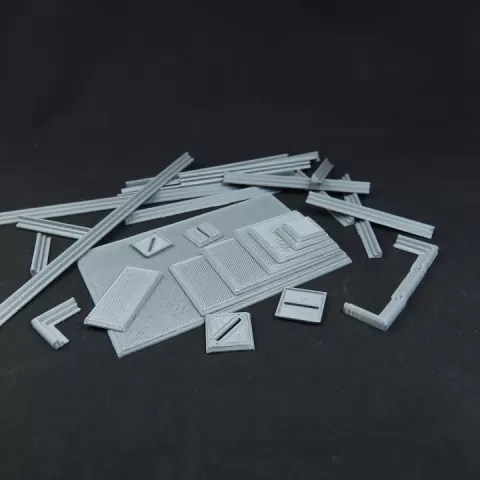 Modular Regiment Tray and Square Bases by Silveraxesmodeling