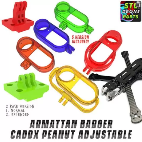Armattan Badger Caddx Peanut Mount
