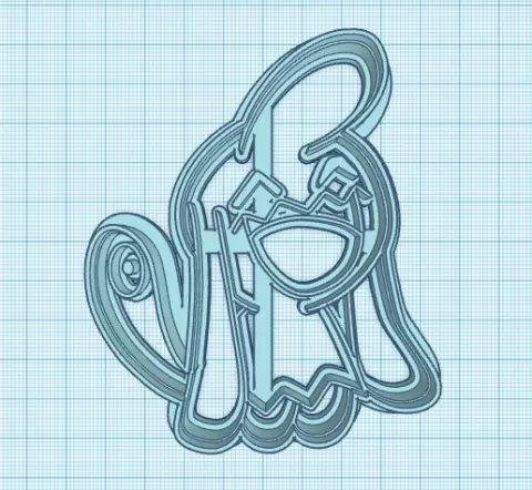 Pokemon: Wynaut Cookie Cutter
