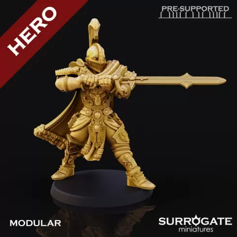 Amalia "The Huntress" Chevalier Millenia, Surrogate Miniatures January Hero Release by Surrogate Miniatures