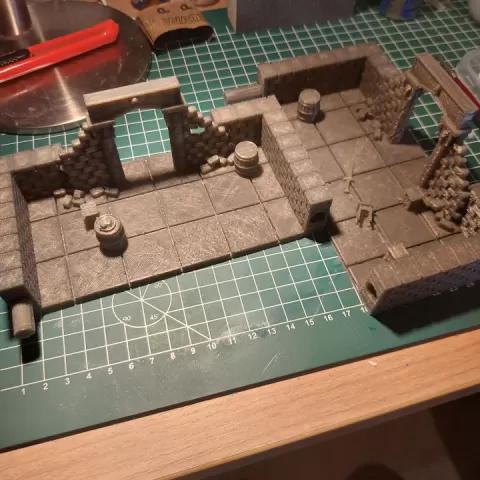 Dungeon Guard Room by Phillip Hackett