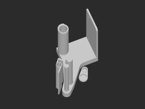Assistive Toilet Paper Holder One Handed Operation