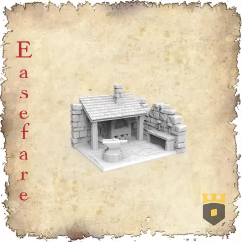 Easefare - Blacksmith Workshop by 3Dlayeredscenery