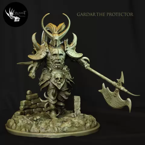 Gardar The Protector by Vagrant Miniatures