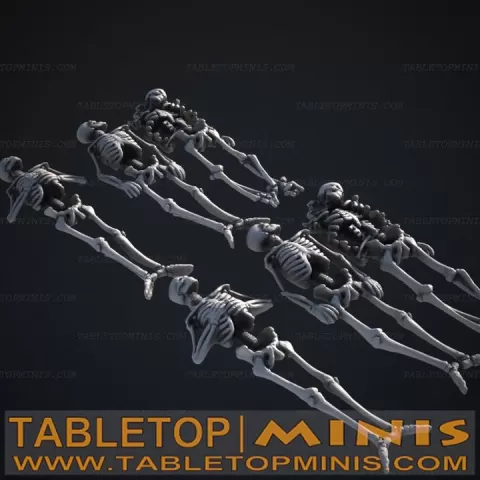 Corpse Skeleton by TableTopMinis