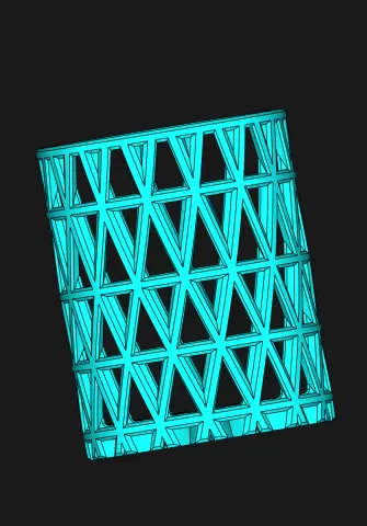 Back to front Vase V1