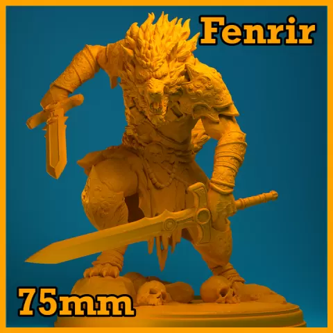 Fenrir - Werewolf Lycanthrope Fenrir - Lycanthrope Werewolf Fenrir - Werewolf Lycanthrope by Overflow Tavern