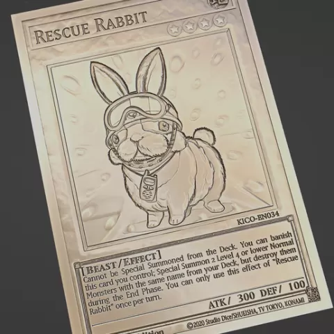 rescue rabbit - yugioh