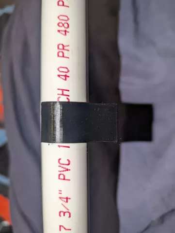 3/4 pvc clip mount