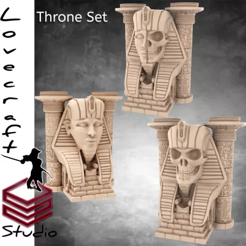 Throne Set by Iain Lovecraft
