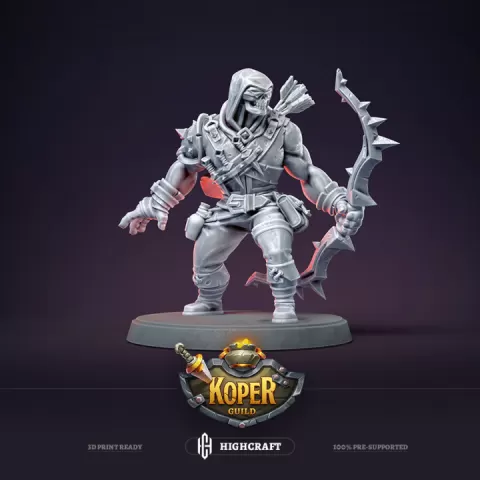 Koper Skeleton Archer by HighCraft