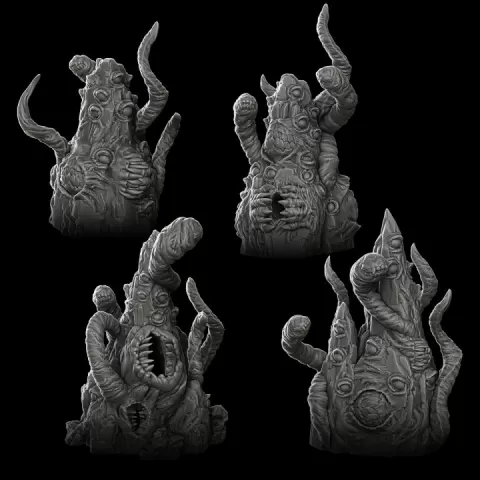 Fleshfuse Stalagmites by RocketPigGames