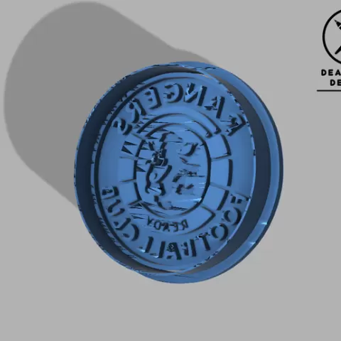 Rangers Football Club Badge FONDANT AND COOKIE CUTTER and Stamp FOR BAKING