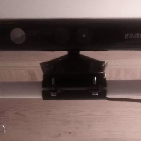 Kinect mount to PVC pipe