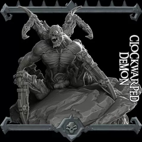 Clockwarped Demon by RocketPigGames